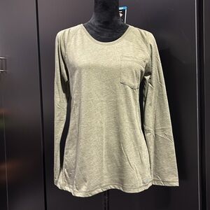 Dickies Temp IQ Performance,cooling temp, moisture wicking,pocket Tee,Olive